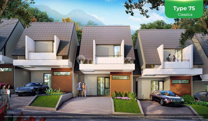 Rumah Baru Rasa Villa Punya View Pengunungan Dan Sungai Cuma di Puta Nutu Bogor 2