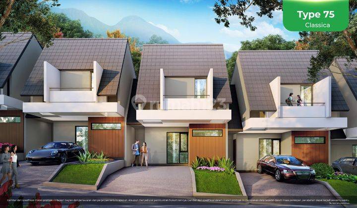 Rumah 2 Lantai Rasa Resort Ada di Bogor Puta Nutu Residence 1