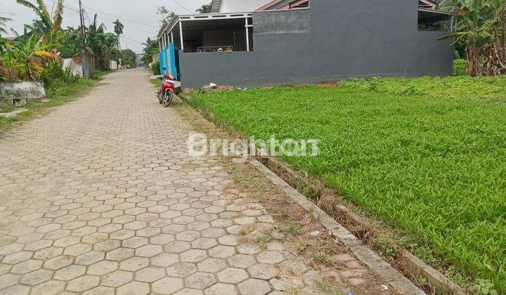 TANAH KAPLINGAN KERAS DEKAT PERUMAHAN ROW JALAN LUAS TALANG KERAMAT BANYUASIN 1