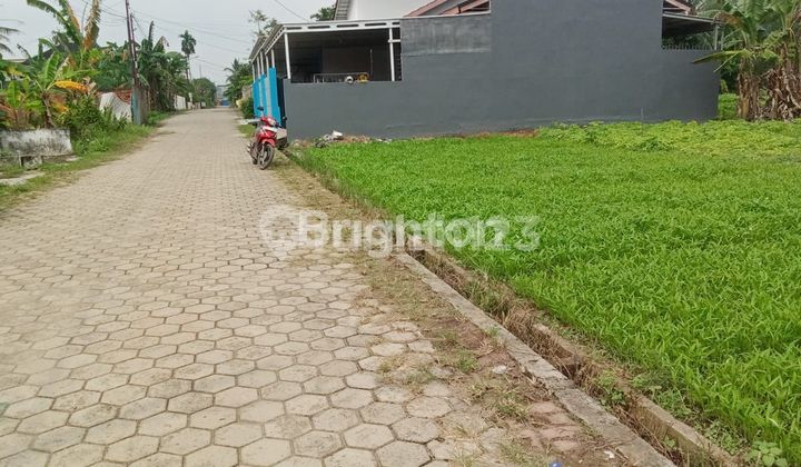 TANAH KAPLINGAN KERAS DEKAT PERUMAHAN ROW JALAN LUAS TALANG KERAMAT BANYUASIN 1