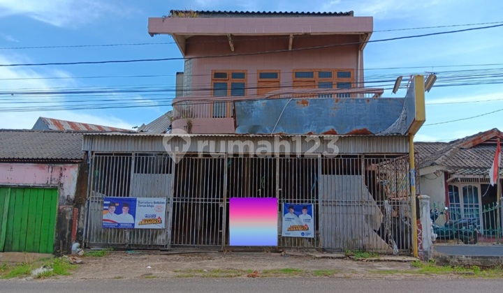 Ruko 2 Lantai Strategis di Jalan Utama Sako Palembang