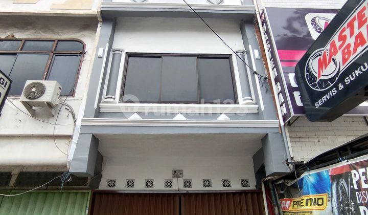 Ruko 4 Lantai Premium di Pusat Bisnis Pasar Kuto Palembang