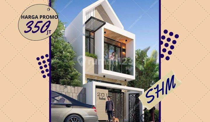 Di jual rumah 2 lantai di Jl BatuSari Desa Buahbatu SHM 2 Lantai 1