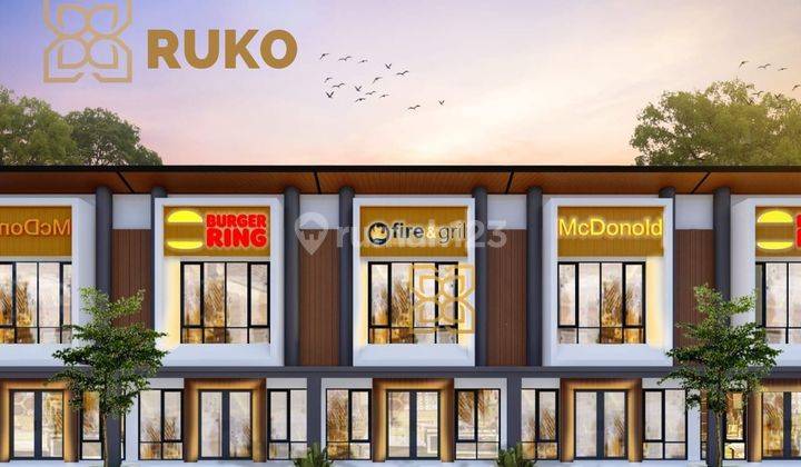 Dijual Ruko Siap Bangun Akses Strategis Legalitas Shm+imb 1