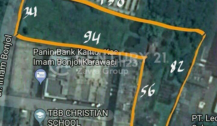 Dijual Tanah Komersil di Jalan Imam Bonjol Karawaci Tangerang 1