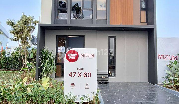 Rumah Cantik Di Kawasan Terpadu Kota Mandiri Cinity 1