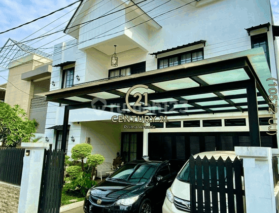 Rumah Di Lebak Bulus Full Furnish Konsep Rumah American Clasicc 1