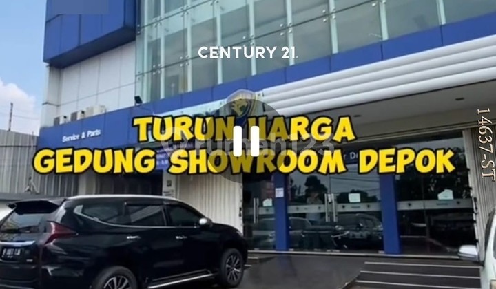 For Sale or Rent Showroom Building Including Workshop in Depok