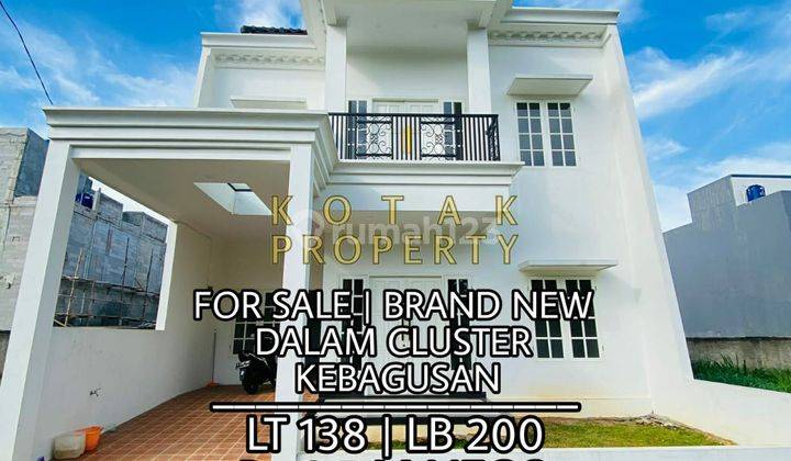 For Sale Brand New House - Kebagusan 2 Lantai  1