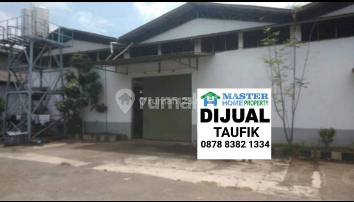 Dijual Cepat  Pabrik Siap Pakai di Pasar Kemis Tangerang 40 feet 1