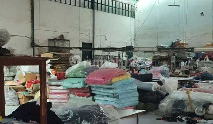 Dijual Pabrik Ex Garment Terawat Nyaman dan Aman di Cibolerang