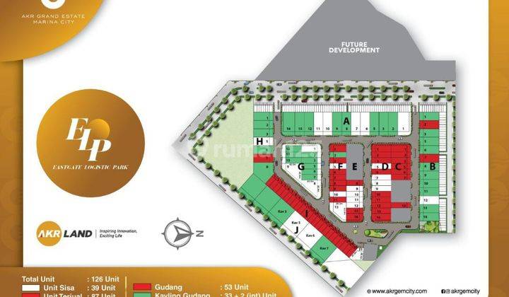 Dijual Gudang Eastgate Logistic Park JIIPE Manyar Gresik  5