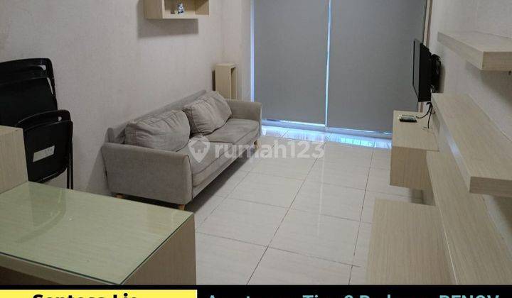 MURAH Dijual Apartemen Puncak Bukit Golf 2 Bedroom RENOV jadi 1 Bedroom FULL Furnished 1