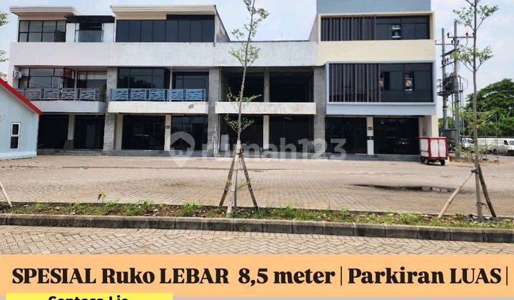For Rent: Ruko Raya Pakal - Benowo, West Surabaya - Commercial Area, Spacious Car Parking Suitable for All Businesses, Bank, Office, Showroom, Cafe, Restaurant, Beauty Clinic