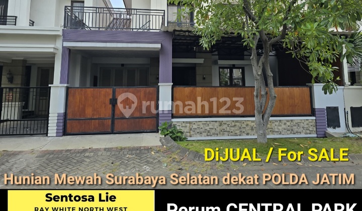 Dijual Rumah Central Park A Yani Regency - A Yani Residence - Modern 2 Lantai Dekat Polda Jatim, Cito, Graha Pena, Masjid Agung 