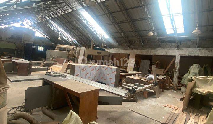 TANAH KAVLING BONUS GUDANG WORKSHOP SIAP PAKAI, STRATEGIS SEKALI, BEBAS BANJIR, MUDAH DIJANGKAU, DI TERUSAN BANDENGAN, ANGKE JAKARTA 9