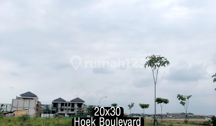 Kavling Pantai Bukit Villa Pik 2, Hoek Boulevard, 20x30, Pantai Indah Kapuk