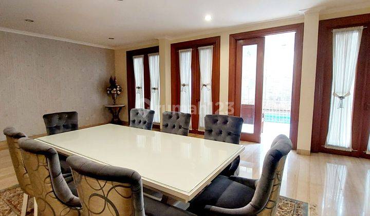 Rumah Mewah Patra Kuningan, Paling Murah, 423 M2, Full Furnish, Modern, Kolam Renang,hadap Selatan, Strategis, Bisa Untuk Kantor, Jakarta Selatan