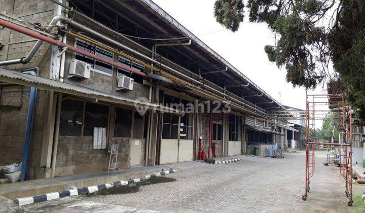 Jual Pabrik Lokasi Strategis di Cimone Tangerang 2