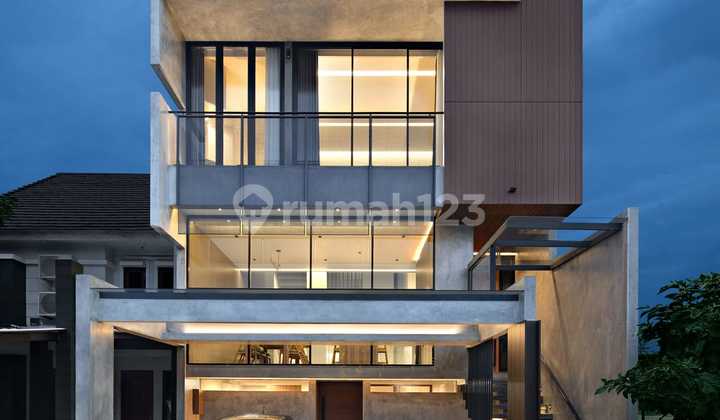 For Sale New Modern House Semi Furnished in Feronia Cluster Alam Sutera 2