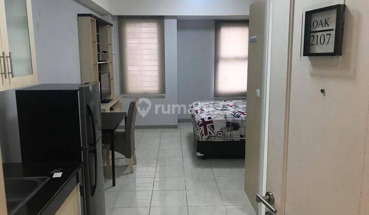 Dijual Apartemen Studio Furnish Bagus SHM Dekat BiNus Alam Sutera 1