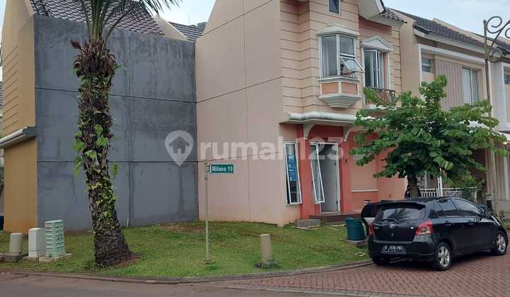 For Sale Modern Minimalist Corner House Milano Village Gading Serpong 2