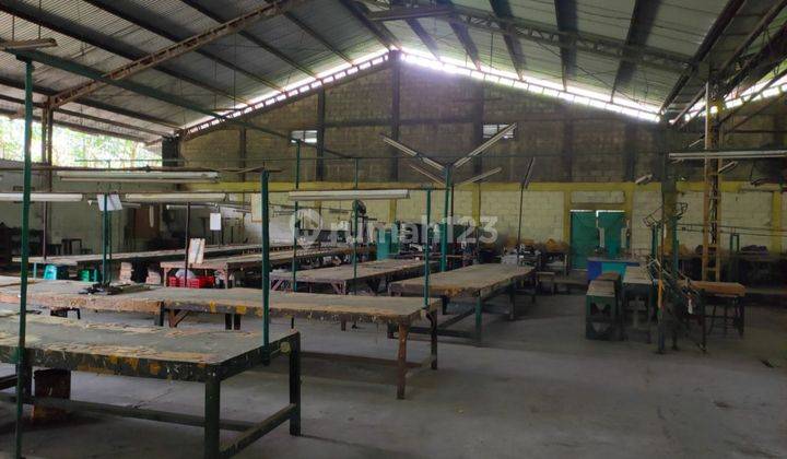 Dijual cepat tanah dan ex pabrik di cileungsi  5