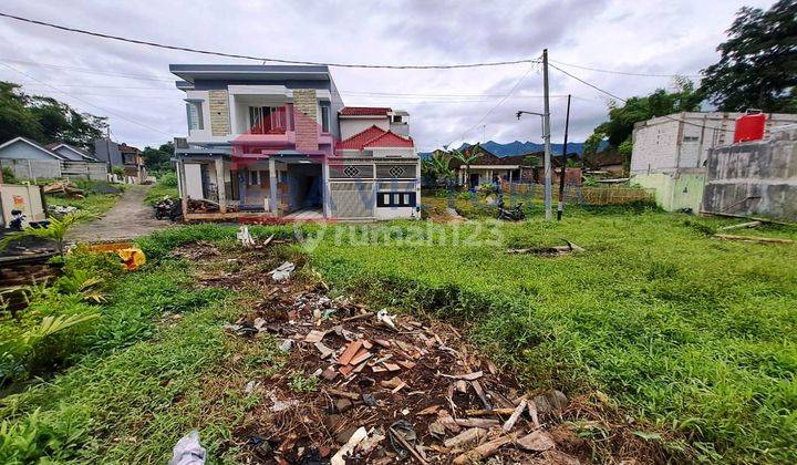 Tanah kavling, posisi hook, dalam perumahan, pinggir jalan poros 10