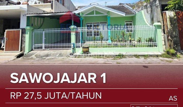 Rumah sewa pinggir jalan sawojajar siap huni dekat exit tol 1