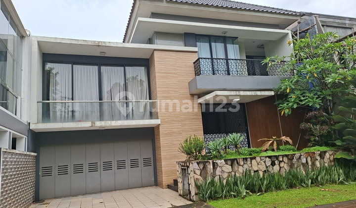 Disewakan Rumah 2 Lantai Bagus Elegan Siap Huni di Kebayoran Bintaro (Im) 2