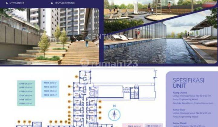 Apartment Anwa Residence 2 BR Siap Huni Bs15009 2