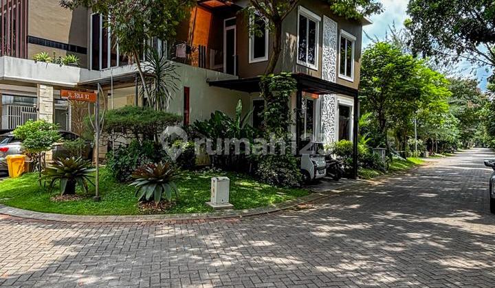 Rumah Hook 5 Kt Siap Huni di Discovery Bintaro Jaya, Tangerang Selatan - Lokasi Prestisius & Nyaman (Ia)