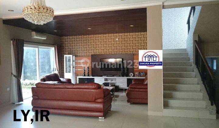 Jual Rumah Besar Kota Wisata 2 Lantai Rapih Lt 330 Lb 500 Nego 1