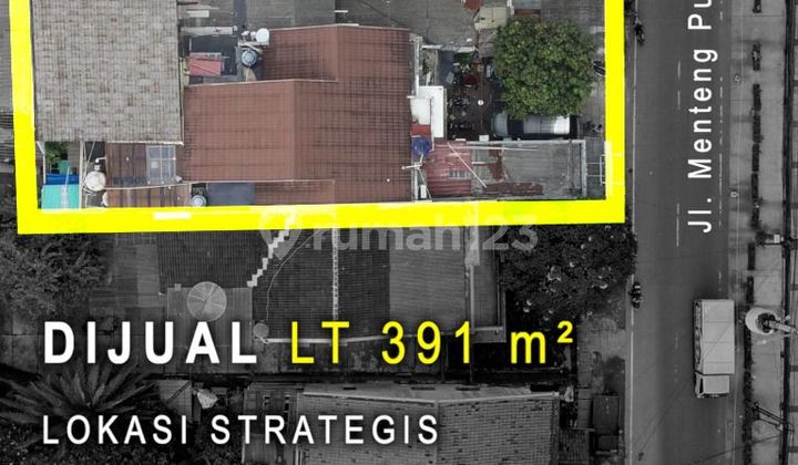 Kavling 391 M2 di Menteng - Belakang Mall Kota Kasablanka