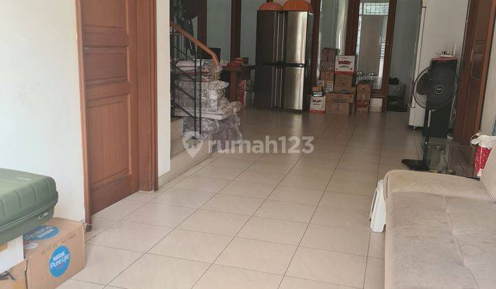 Rumah Rapi Kosongan Anti Banjir 4 Kamar Lokasi Perumahan Sunter 2