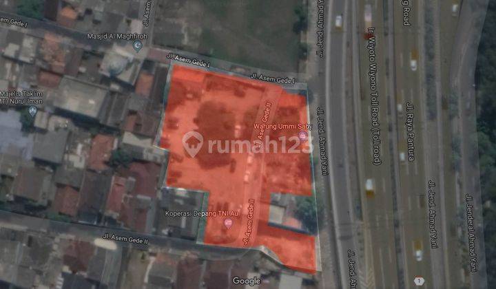 30 Juta Per Meter, Zona Komersil, Luas 2.651 M², Sebelah Universitas Terbuka, Tanah Di Utan Kayu 2