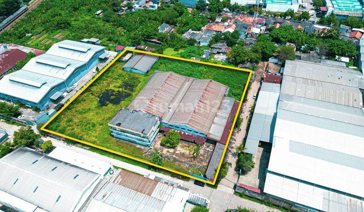 8,7 Juta Per Meter, Hitung Tanah, Luas Tanah 10.500 M², Gudang Di Daan Mogot 1