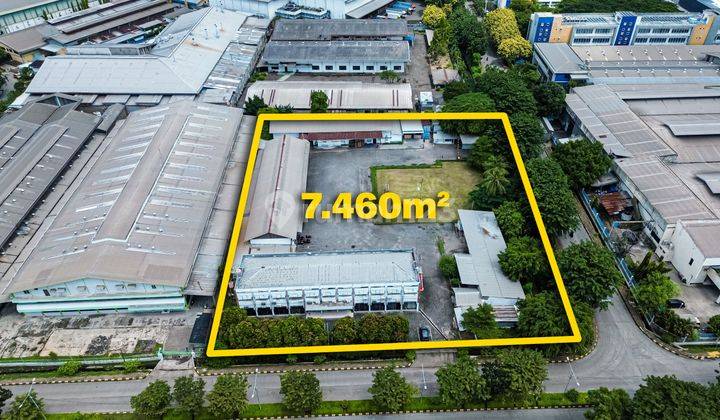 9 Juta Per Meter Nego, Harga Njop, Luas Tanah 7460 M2, Parkir Luas, Gudang Di Pulo Gadung 2