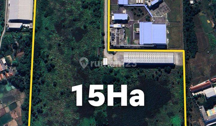 2,65 Juta Per Meter, Luas 15,7 Ha, Dekat Pintu Tol, Tanah Industri di Jababeka, Tanah Di Cikarang 1