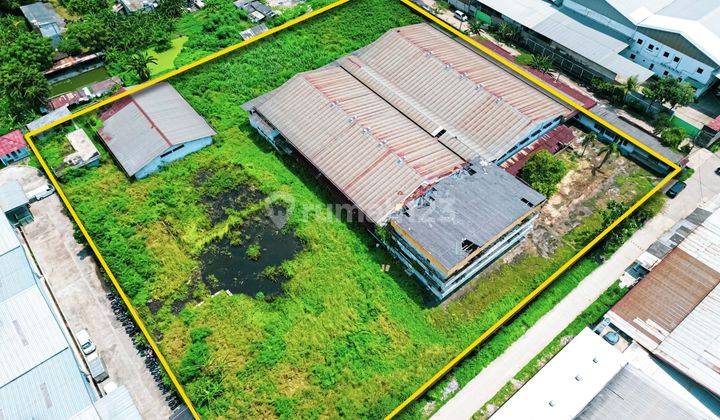 8,7 Juta Per Meter, Hitung Tanah, Luas Tanah 10.500 M², Gudang Di Daan Mogot 2