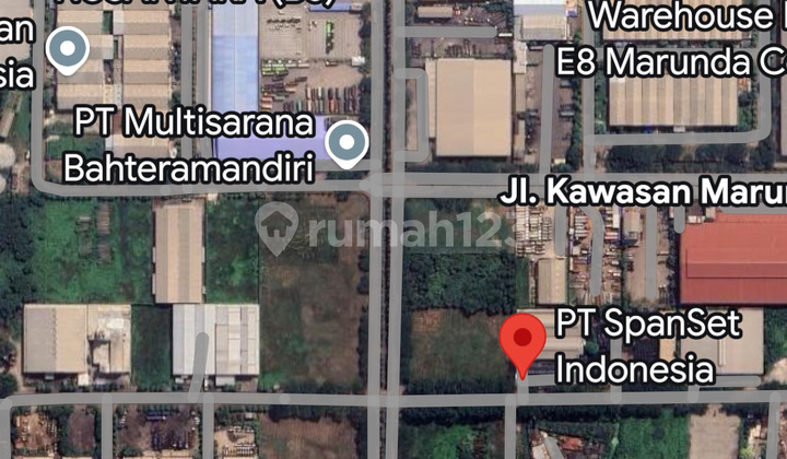 Tanah Marunda Center Cocok untuk Pool Kendaraan Lokasi Bagus