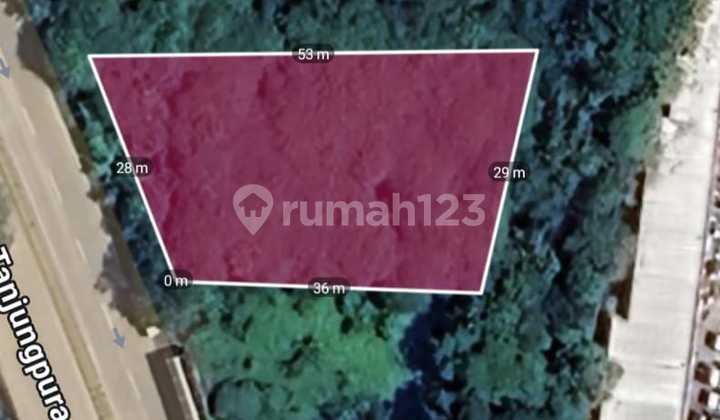 East Karawang Land in Front of Alfa Warehouse, Good Location, Wide Road.