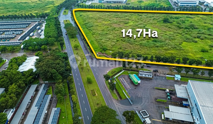 Suryacipta Karawang Land, Prime Rare Location, Negotiable.