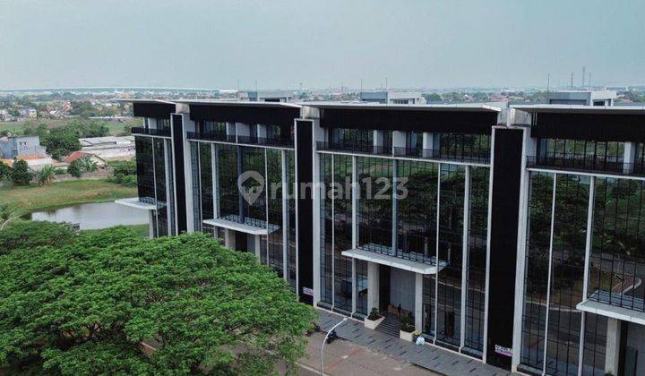 Gedung Kantor 7 Lantai Dekat Airport Soekarno Hatta Bagus Baru Siap Pakai  1