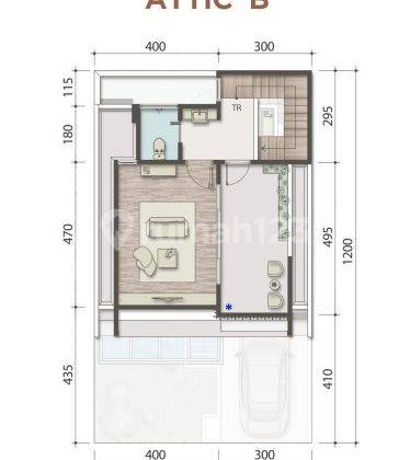 Strozzi Summarecon Serpong Hunian Baru Konsep Attic House 2