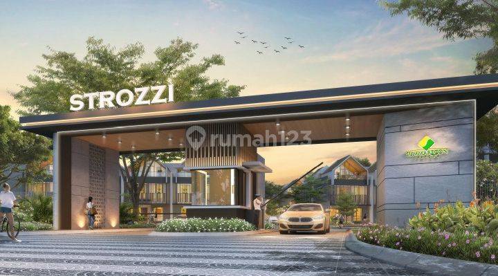 Strozzi Summarecon Serpong Hunian Baru Konsep Attic House 1