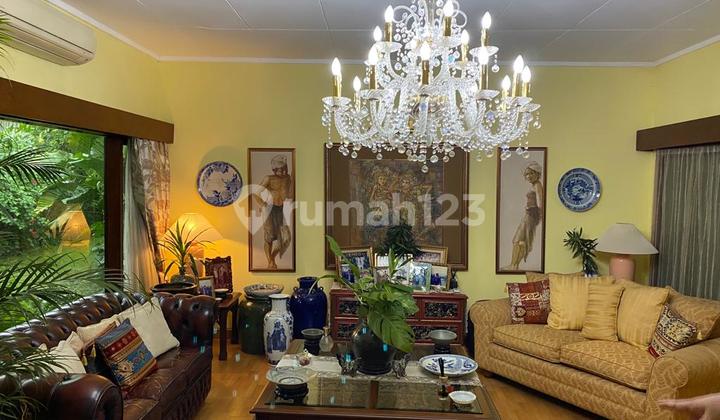 Luxury House, Green Environment, Ready to Occupy, in Mampang, South Jakarta