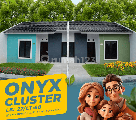 Dijual Rumah Bagus Harga Bersahabat Cluster Onyx 1