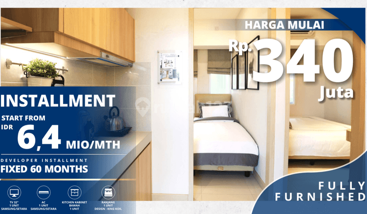 Dijual Unit Apartemen Osaka Pik 2 Full Furnished 2