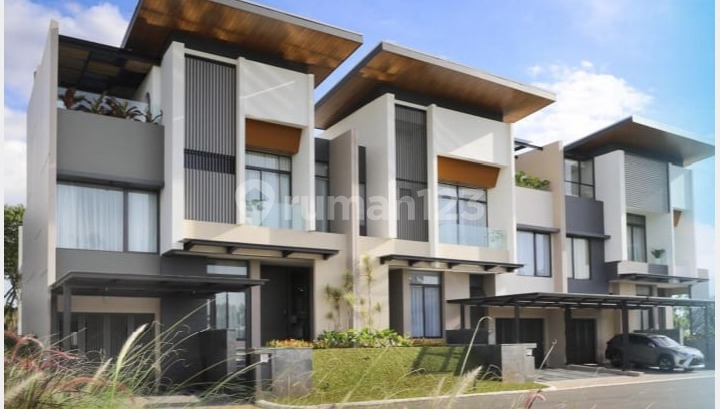 RUMAH MEWAH BANGUNAN BARU DI CLUSTER HERON THE SPRINGS SUMMARECON SERPONG 1